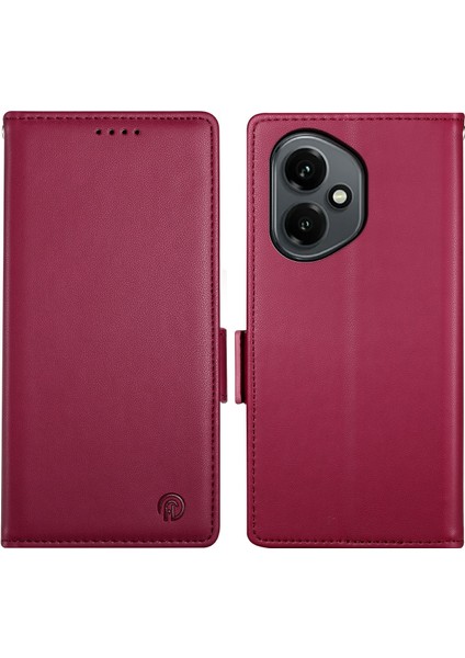 Honor 400 5g Stand Pu Deri Cüzdan Telefon Kılıfı (Yurt Dışından)