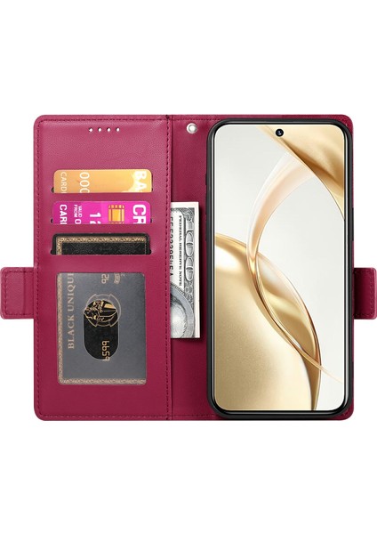 Honor 400 5g Stand Pu Deri Cüzdan Telefon Kılıfı (Yurt Dışından) fiyatları