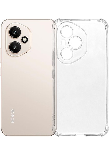 Honor 400 5g Telefon Kılıfı Güçlendirilmiş Dört Köşe Düşmeye Karşı Şeffaf Tpu Kapak (Yurt Dışından)