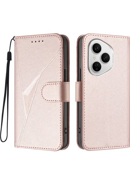 Honor 400 Pro 5g Deri Telefon Kılıfı ve Kordon (Yurt Dışından)