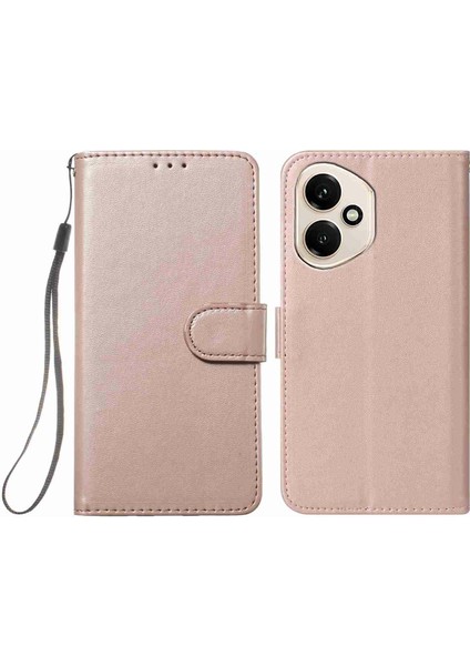 Honor 400 5g Pu Deri Kapaklı Telefon Kılıfı Cüzdan Kart Yuvası Tutucu (Yurt Dışından)