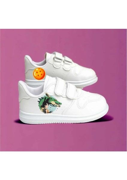 Beyaz Dino Çocuk Spor Ayakkabı