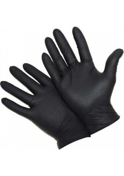 Koin Smh Medikal Pudrasız Nitril Latex Muayene Eldiveni Siyah 100 Adet Medium M indirimleri