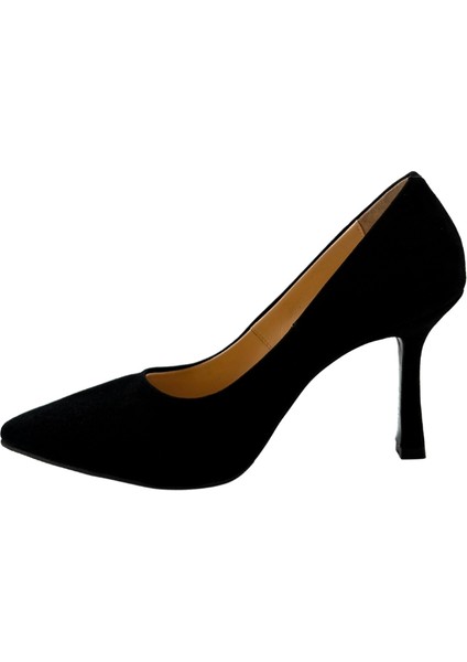 Hakiki Deri Stiletto Disparita 26301 Ince Topuk Kadın Ayakkabı fırsatları