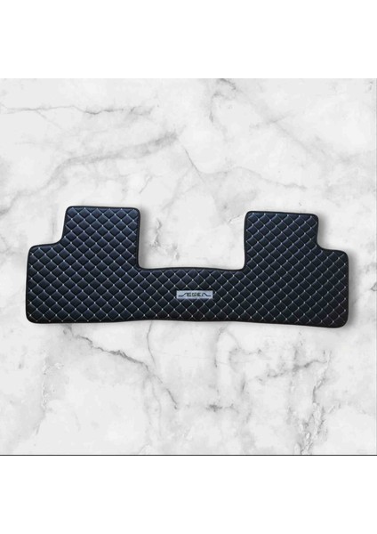 Fiat Egea Sedan Uyumlu 2015-2025 Siyah Baklava Gri Desenli Deri Oto Paspas Takımı fırsatları