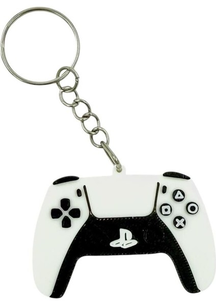 Gamepad Anahtarlık - Joystick Anahtarlık - Ps5 Anahtarlık (5,5 Cm)