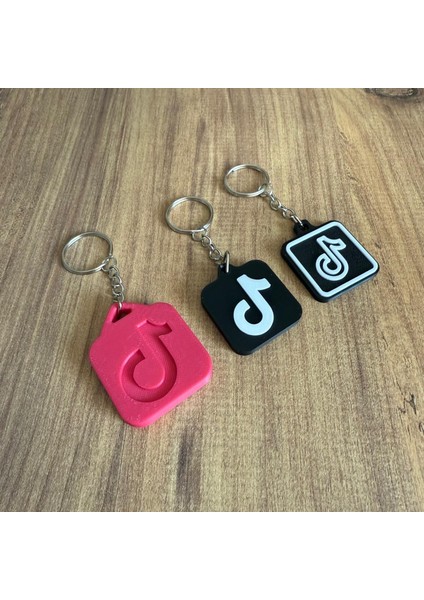 Nfc Anahtarlık - Tiktok Anahtarlık Pembe (4 Cm) fırsatları
