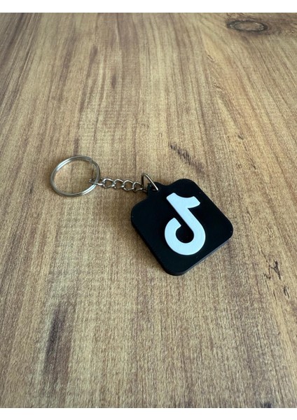 Nfc Anahtarlık - Tiktok Anahtarlık Siyah Model 1 (3,5 Cm) fiyatları