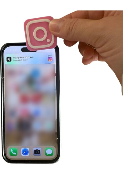Nfc Anahtarlık - Tiktok Anahtarlık Siyah Model 1 (3,5 Cm) modelleri