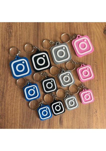 Nfc Anahtarlık - Instagram Anahtarlık Mavi (Küçük Boy 3 Cm) modelleri