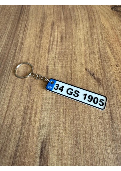 Plaka Anahtarlık - Taraftar Anahtarlık - Araba Anahtarlığı Model 1 (7 Cm) fiyatları