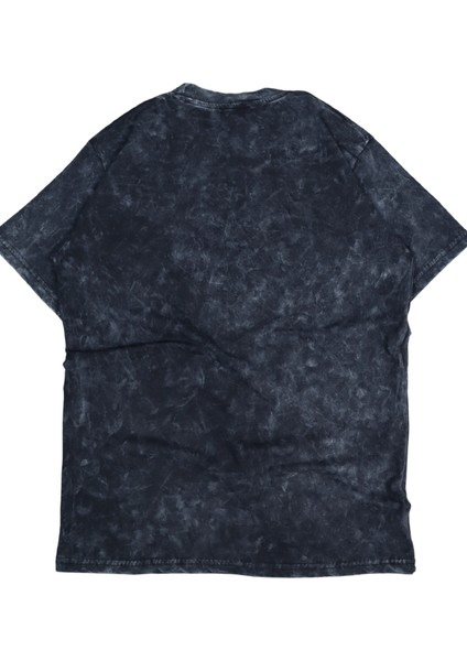 Unisex Iron Maiden Baskılı Vintage Tişört, Oversize Rock/metal Baskılı Yıkamalı T-Shirt fiyatları