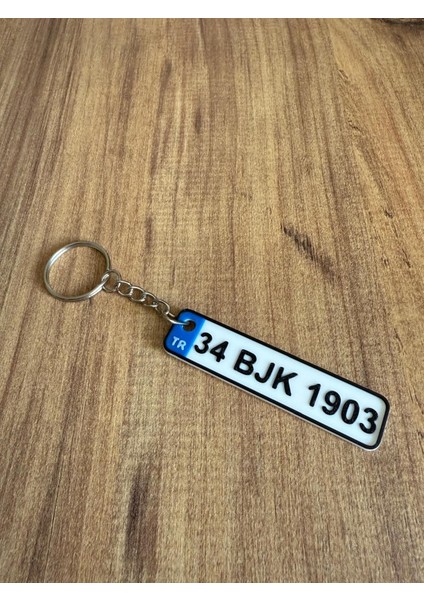 Plaka Anahtarlık - Taraftar Anahtarlık - Araba Anahtarlığı Model 2 (7 Cm) fiyatları