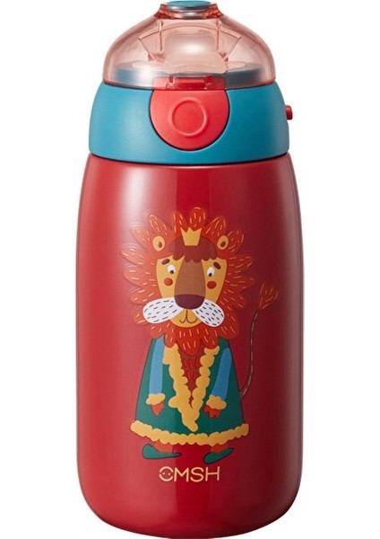 Xcj Çilek Hayat Çocuk Karikatür Termos Kupa Payet Hediye Kupa ile 316 Paslanmaz Çelik Yalıtım Pot Sarı (Yurt Dışından)