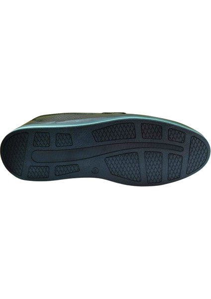 2009 Erkek Kahve (40-44) Deri Tokalı Loafer Ayakkabı fırsatları