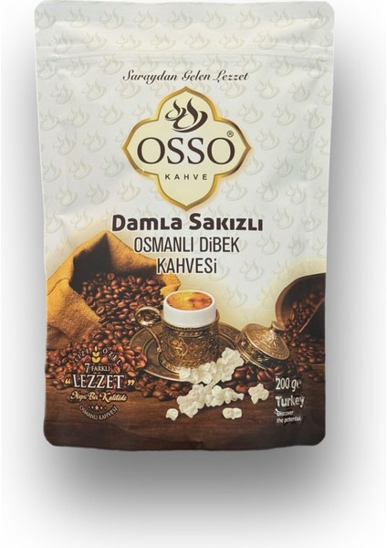 Damla Sakızlı Osmanlı Dibek Kahvesi 200 gr