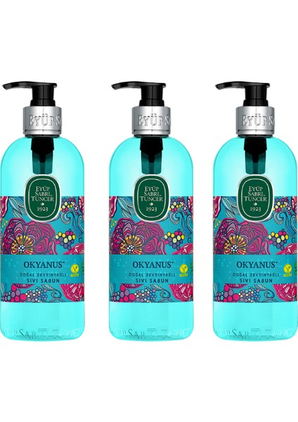 Okyanus Kokulu Sıvı Sabun - 500X3 3'lü