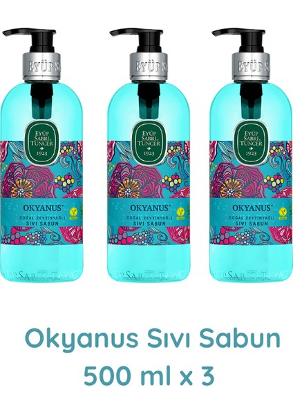 Okyanus Kokulu Sıvı Sabun - 500X3 3'lü fiyatları