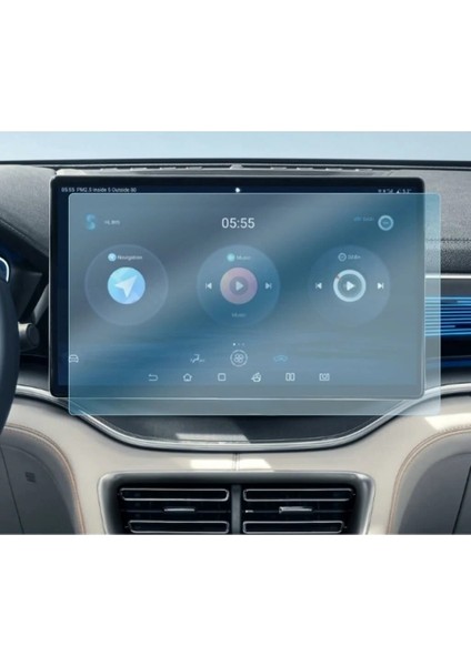 Byd Han Ekran Koruyucu 15.6 Inç Multimedya ve Gösterge Nano Şeffaf Uyumlu fırsatları