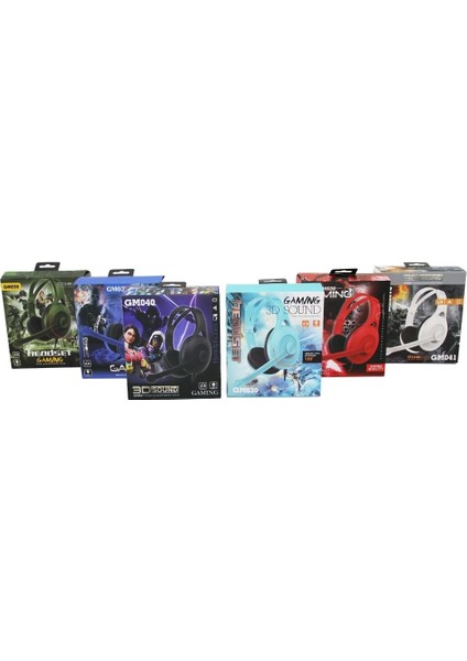 Oyuncu Kulaklık Yandan Mikrofon 180° 1.5mt Ipli Kablo- 3D Sound PL-3016 (5047)