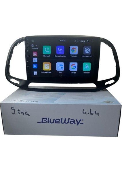Fiat Doblo 2014-2020 Blueway 4-64 Profesyonel Oem Multimedia modelleri