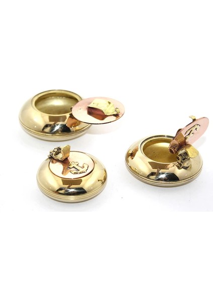 3'lü Pirinç Küllük Seti