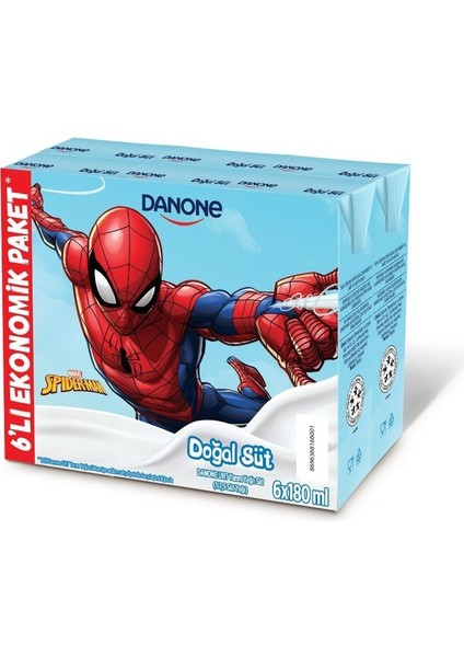 Disney Yarım Yağlı Süt 6X180 ML
