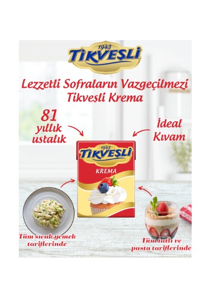 %18 Yağlı Krema 3X200 ML