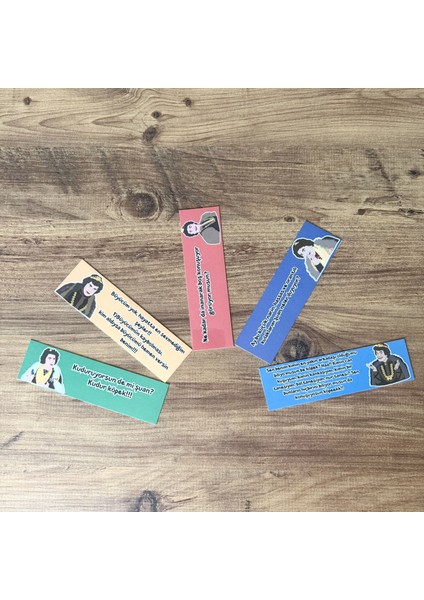 5 Adet Prens Kitap Ayracı (155X45 Mm) modelleri