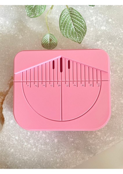 Pembe Polimer Kil Küpe Matkap Standı, Şık ve Kullanışlı Tasarım