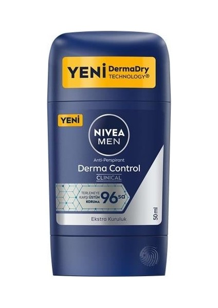 Derma Control Clinical Erkek Stick Deodorant 50 ml