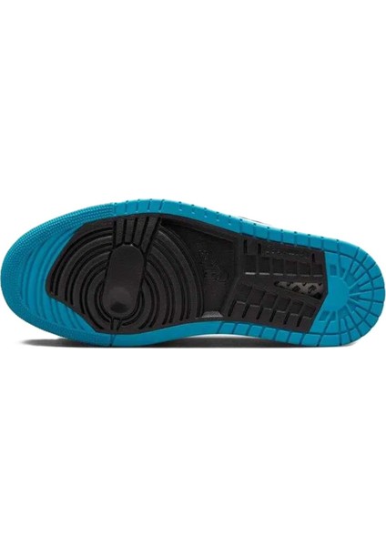 Air Jordan 1 Zoom Air Cmft 2 Leather Unisex Sneaker Hakiki Deri Unisex Günlük Spor Ayakkabı Mavi indirimleri
