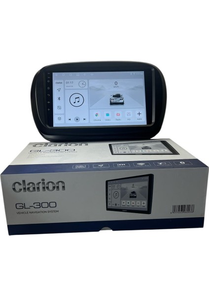 Fiat 500X 2013-2022 Clarion 4-64 Tam Profesyonel Oem Multimedia (Orj)