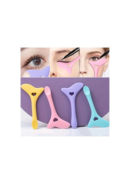 1 Adet Goglobal Eyeliner Şablonu – Kanatlı Eyeliner, Ruj ve Maske Uygulaması Için Makyaj Yardımcısı, Başlangıç Seviyesi Için Kolay Kullanım modelleri