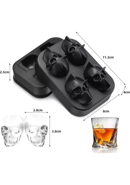 Kuru Kafa Şekilli Silikon Buz Kalıbı fırsatları
