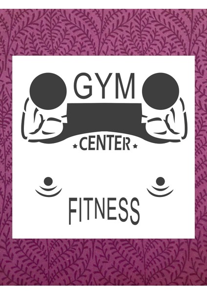 Stencil Sarayi Boyama Şablon Objeler - 2210 Ölçü 80X80