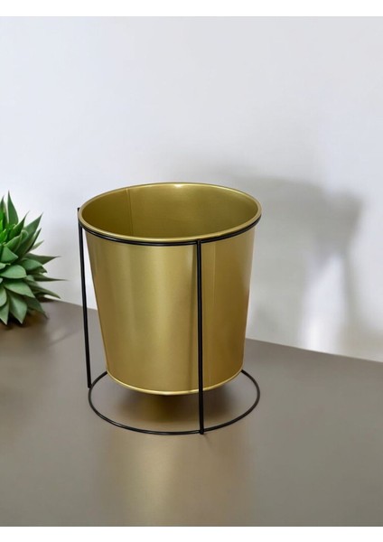 Ayaklı Saksı Gold