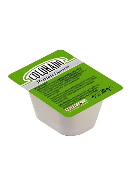 Küvet Ranch Sos 600 Adet x 20 gr