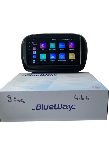 Fiat 500X 2013-2022 Blueway 4-64 Profesyonel Oem Multimedia fırsatları