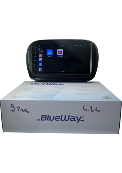 Fiat 500X 2013-2022 Blueway 4-64 Profesyonel Oem Multimedia indirimleri