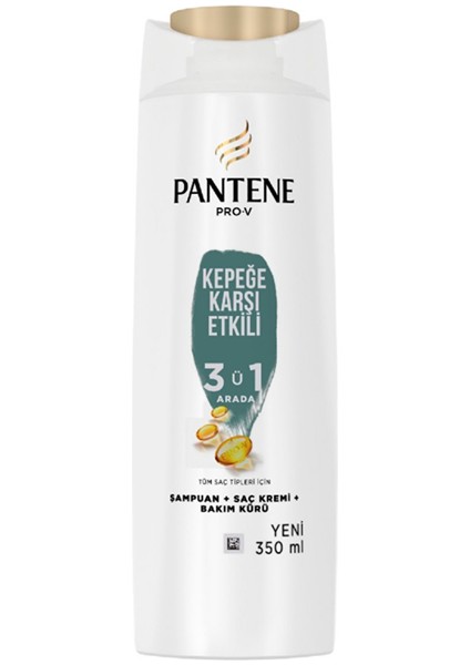 Kepeğe Karşı Etkili Şampuan 3/1 350 ml