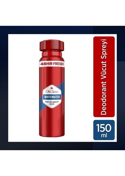 Whitewater Erkek Deodorant Vücut Spreyi 150 ml fiyatları