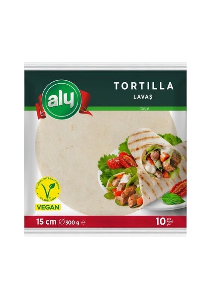 Tortilla Lavaş 15 cm 18'li 540 gr x 6 Paket