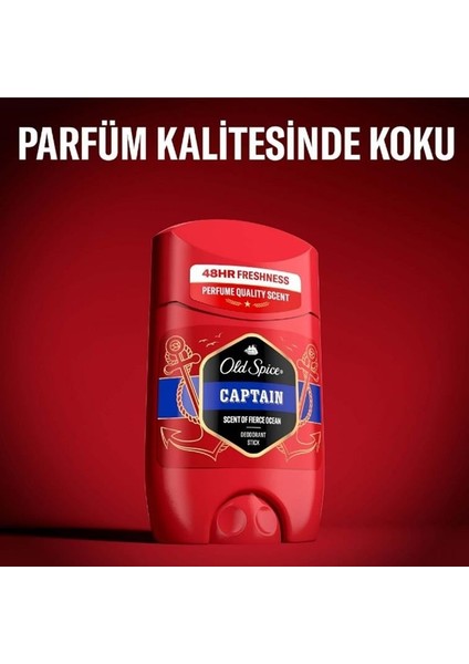 Captain Erkekler Için Deodorant Stick 50 ml indirimleri
