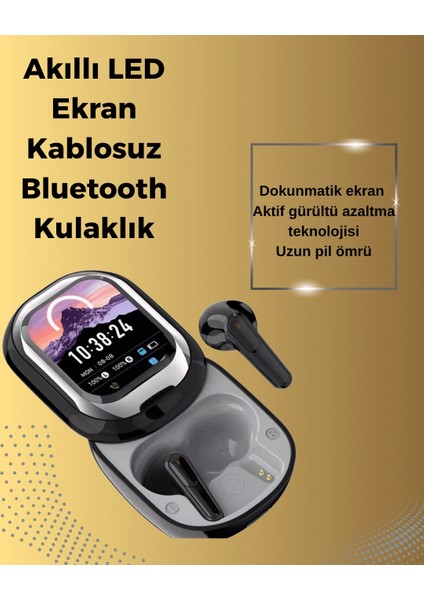 Şık, Akıllı ve Güçlü: LED Ekranlı Kablosuz Kulaklık Seti