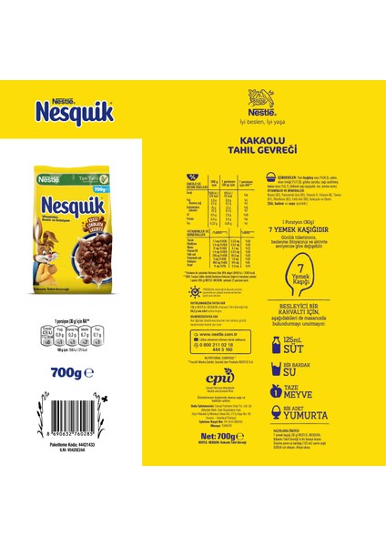 Nesquik Mısır Gevreği 700 gr