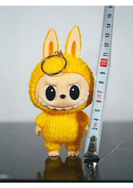 Labubu Oyuncak Figür Anahtarlık Sarı 13CM Kaliteli fırsatları