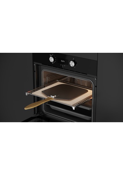 - PIZZA HLB 8510 P - Ankastre Multifonksiyonel Dijital Ekranlı Turbo Fırın - Siyah Cam - 70 lt - 111000046 fırsatları