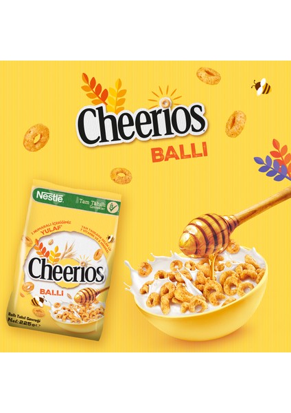 Nestle Cheerios Ballı Tahıl Gevreği 225 gr fiyatları