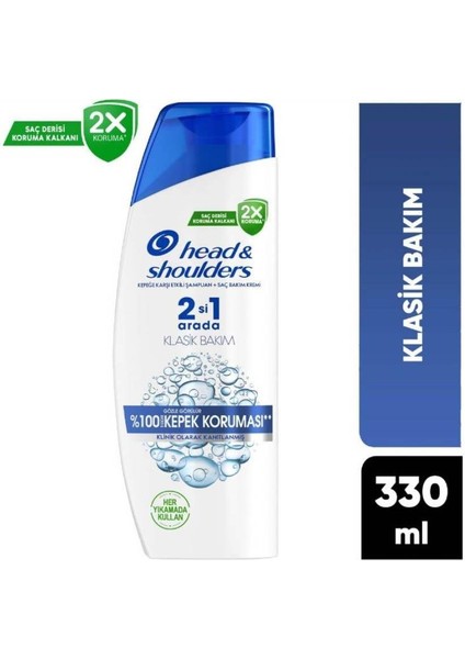 Klasik Bakım Şampuanı 2/1 330 ml fiyatları